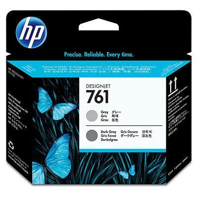 Картридж для принтера и МФУ HP 761 CH647A темно-серый/серый для Designjet T7100