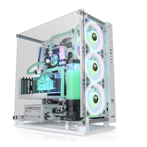 Корпус Thermaltake Core P3 TG PRO Midi-Tower белый [A-1G4-00M6WN-09]